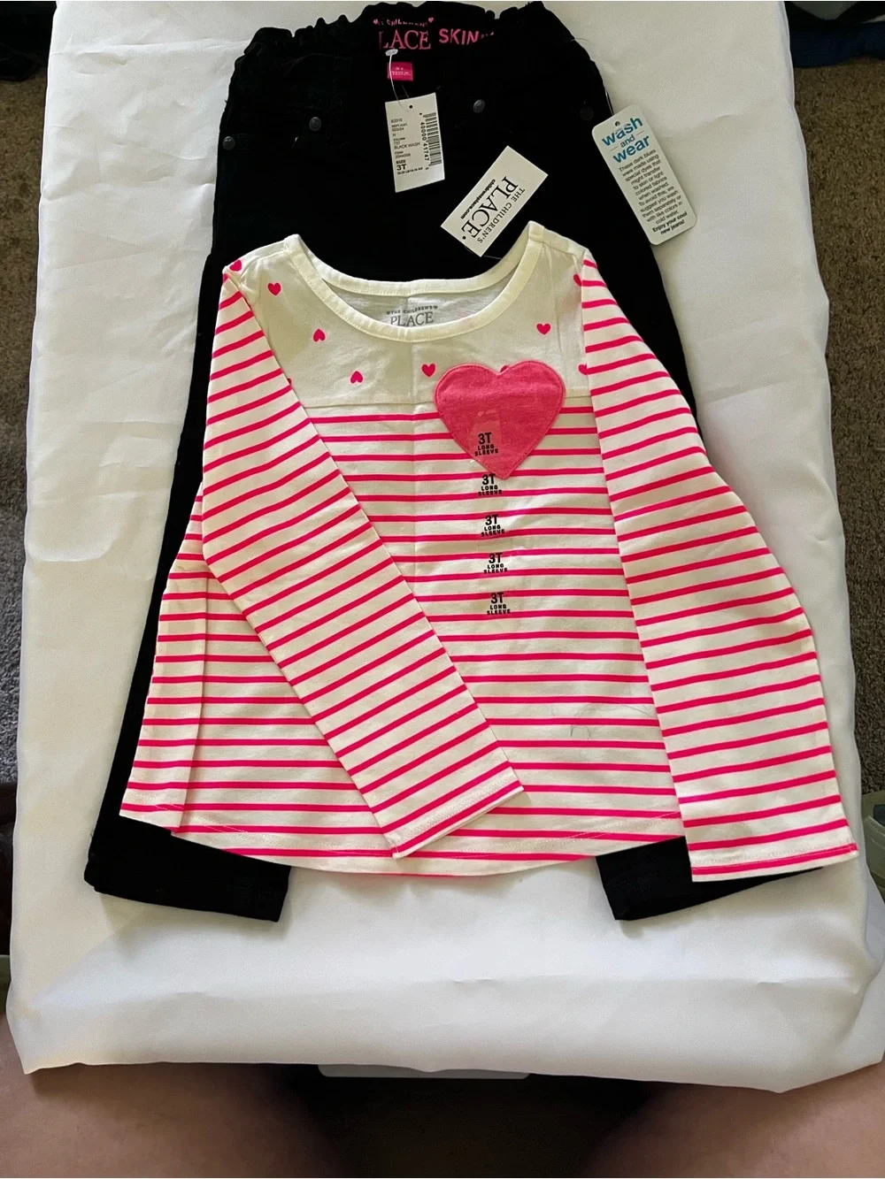 Black Lace Skin Kids Jeans
